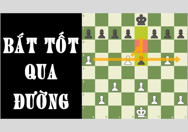 bắt tốt qua đường trong cờ vua