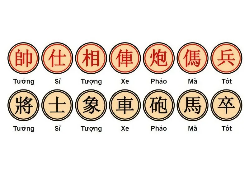 Cách xếp cờ tướng