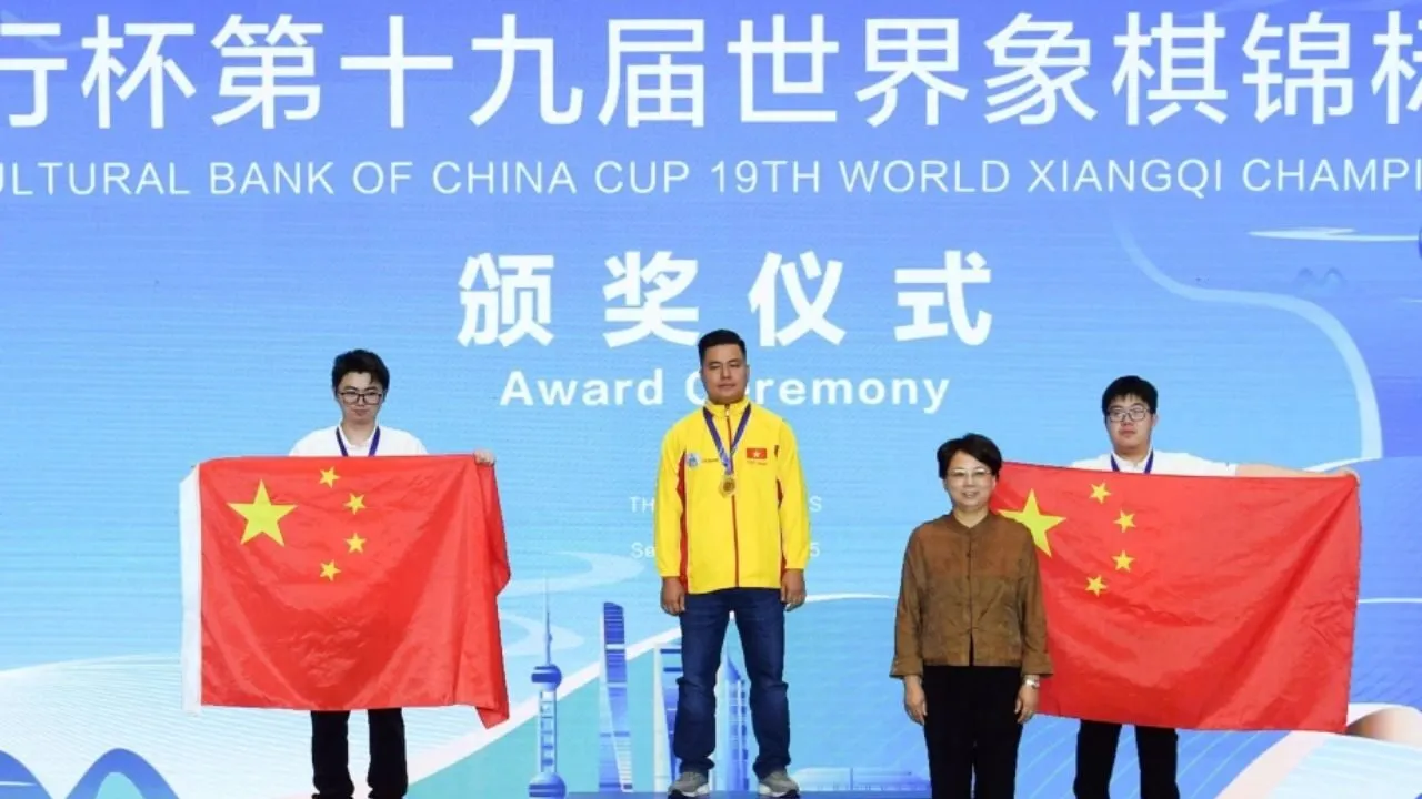 Lại Lý Huynh vô địch cờ tướng thế giới 2025