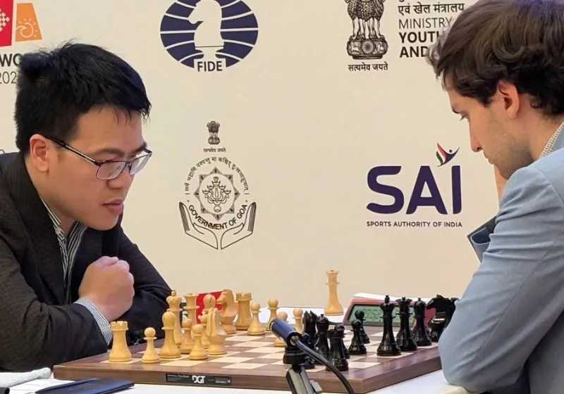 Lê Quang Liêm dừng chân vòng 5 WC cờ vua 2025