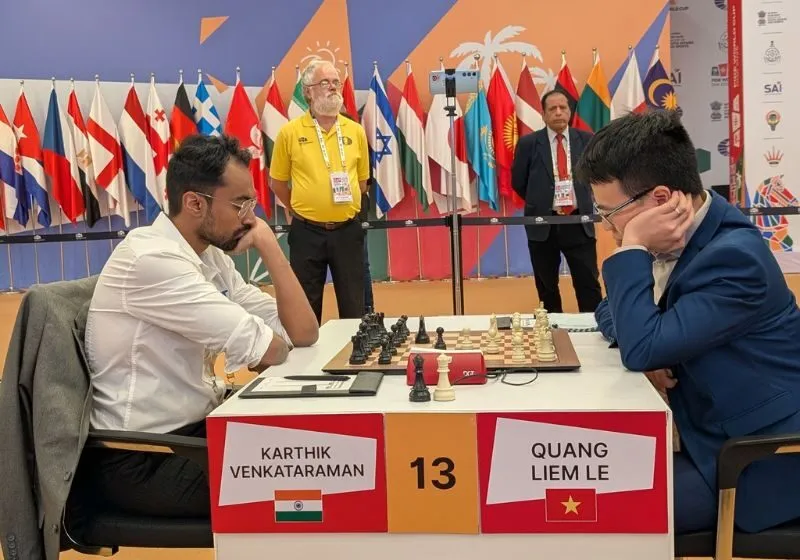 Quang Liêm lần đầu vào vòng 5 World Cup cờ vua